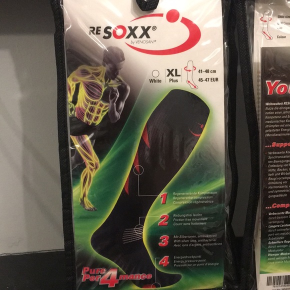 NWT Compression Sport Socks- TWO PAIRS